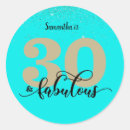 Search for 30 and fabulous stickers Party