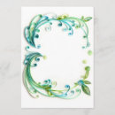 Search for green blank invitations Floral