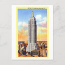 Search for empire state building postcards Vintage