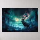 Search for northern lights posters Forest