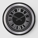 Search for roman numeral face clocks Grey