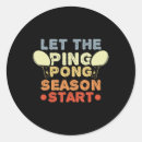 Search for table tennis player stickers Pong