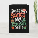 Search for cousins christmas cards Matching