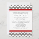 Search for red bar bat mitzvah invitations Fun