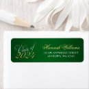 Search for class of 2021 return address labels Gold