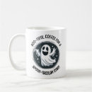 Search for flying ghost mugs Halloween