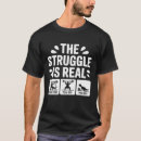 Search for the struggle is real tshirts Gym