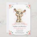 Search for alpaca birthday invitations Pink