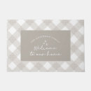 Search for buffalo check doormats Tartan