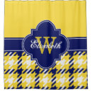 Search for navy blue and yellow bathroom accessories Geometric