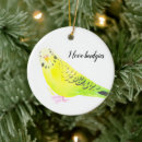 Search for green parrot christmas tree decorations Watercolor