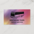 Search for sightseeing business cards Agent