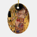 Search for gustav klimt christmas tree decorations Kiss