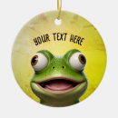 Search for funny frog christmas tree decorations Toad