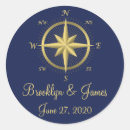 Search for nautical compass stickers Blue