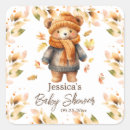 Search for autumn fall leaves stickers Watercolor floral