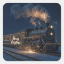 Search for vintage train stickers Merry christmas