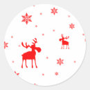 Search for deer silhouette stickers Merry christmas