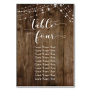 Search for four table cards Typography