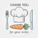 Search for cutlery stickers Chef