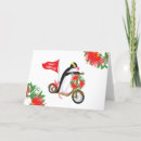 Search for scooter christmas cards Red
