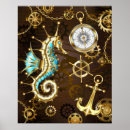Search for seahorse art Antique