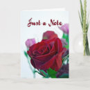 Search for red rose note Feminine