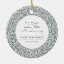 Search for 25th wedding anniversary christmas tree decorations Modern