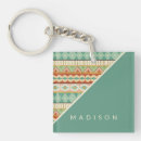 Search for tribal pattern key rings Boho