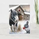 Search for pony christmas cards Winter