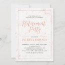 Search for rose gold marble invitations Stylish