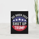 Search for shut up cards Biden