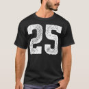 Search for number 25 tshirts Party