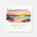 Search for sunset napkins Watercolor