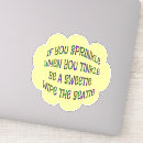 Search for restroom stickers Pee