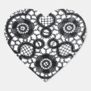 Search for black white heart stickers Valentine
