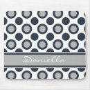 Search for white polka mousepads Black and white