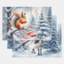 Search for squirrel christmas wrapping paper Reindeer