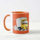 Search for cartoon truck mugs For kids