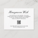 Search for honeymoon fund enclosure cards Elegant