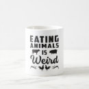 Search for animal rights mugs Vegetarian