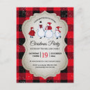 Search for buffalo plaid christmas invitations Black