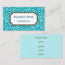 Search for leopard business cards Spa