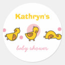 Search for cute pink cartoon bird stickers Girl