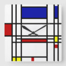 Search for piet mondrian clocks Black