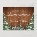 Search for christmas quinceanera invitations Winter