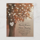 Search for heart wedding invitations Rustic