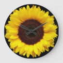 Search for sunflower yellow clocks Rustic