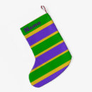 Search for mardi gras christmas stockings Yellow