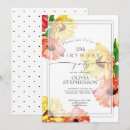 Search for yellow gerbera daisy invitations Summer